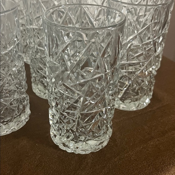 😄d'Arques-Durand highball glasses Sculptra as "Ice Crystals - Picture 2 of 5